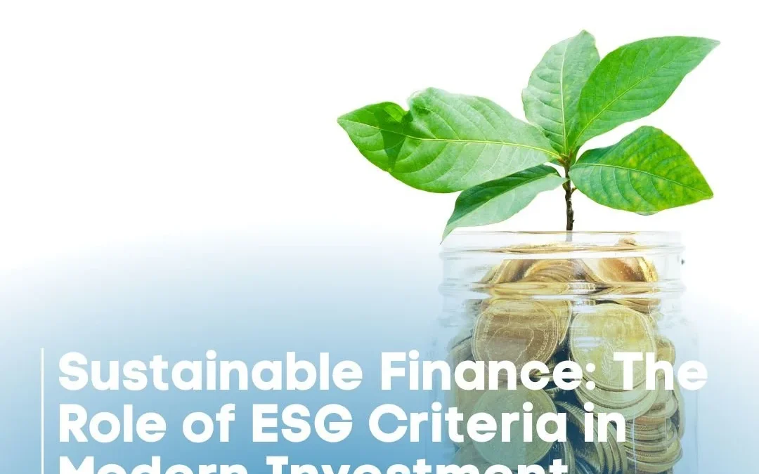 Sustainable Finance: The Role of ESG Criteria in Modern Investment Strategies
