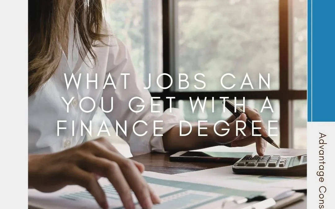 What Jobs Can You Get With a Finance Degree?