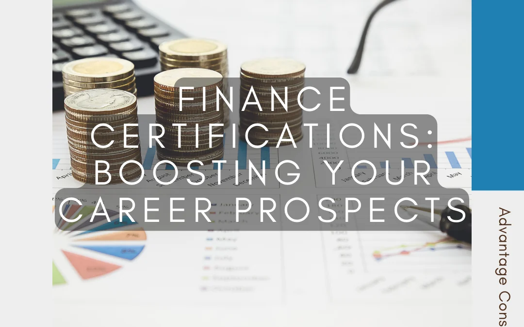 Finance Certifications: Boosting Your Career Prospects